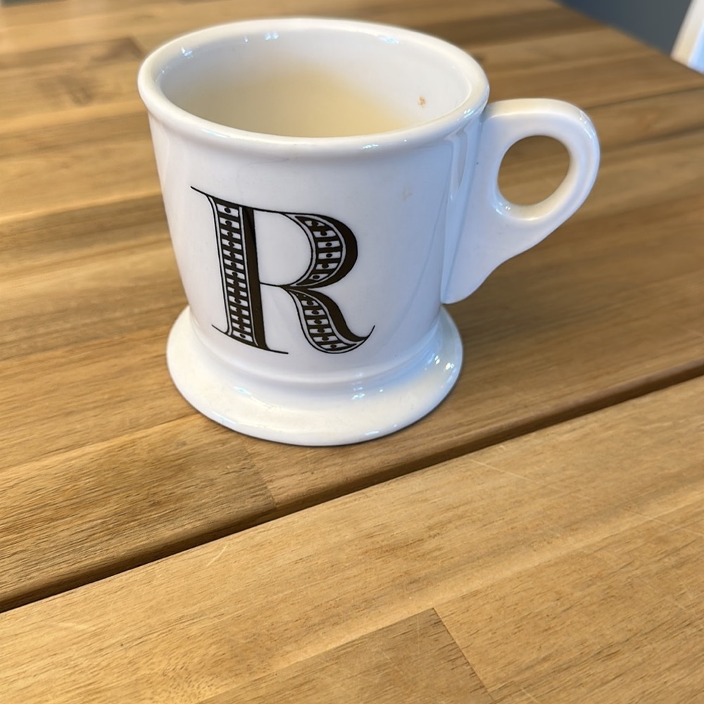 ANTHROPOLOGIE “R” mug - Picture 2 of 4